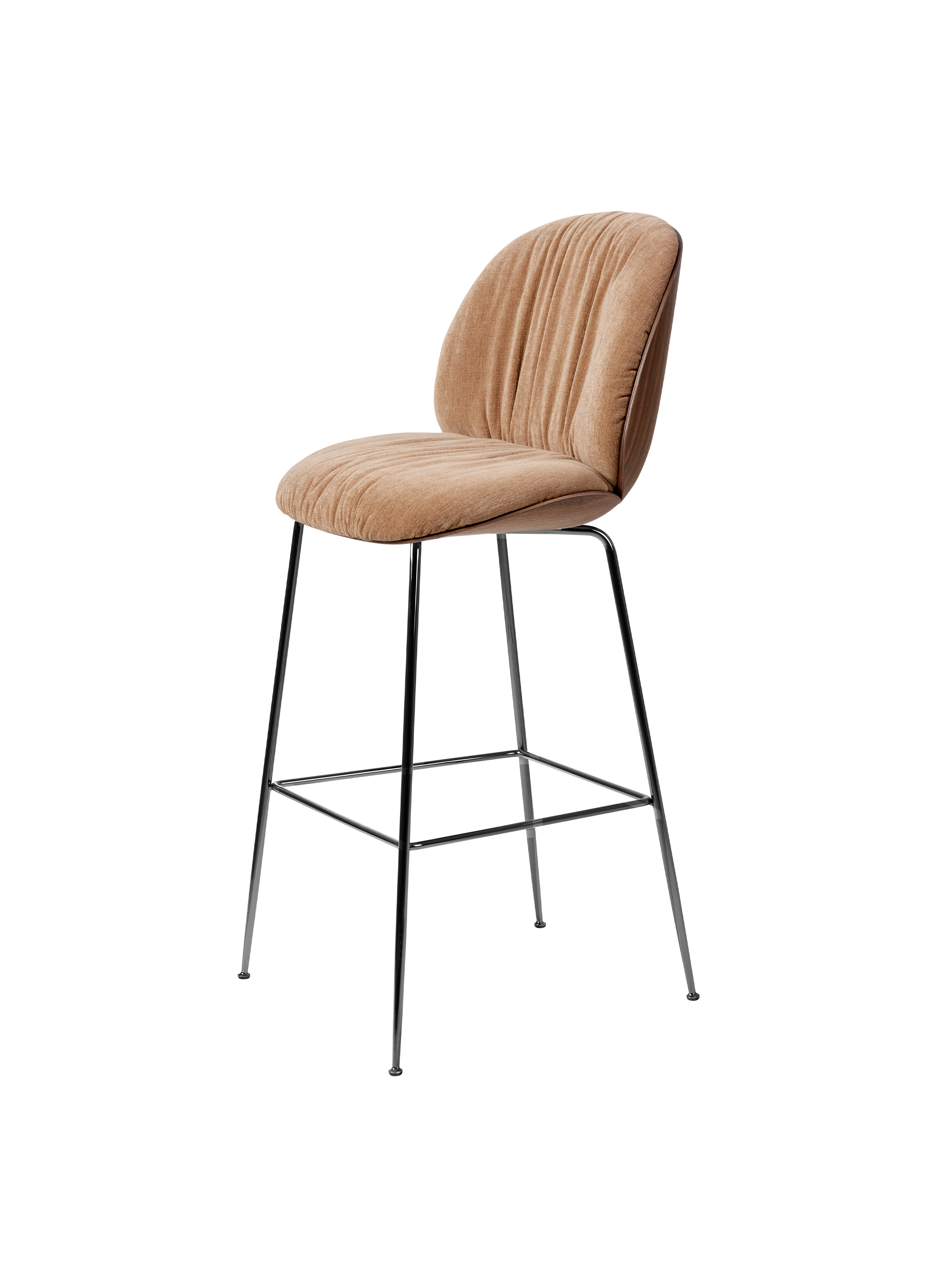 GUBI Beetle Soft Bar Chair, Fully Upholstered